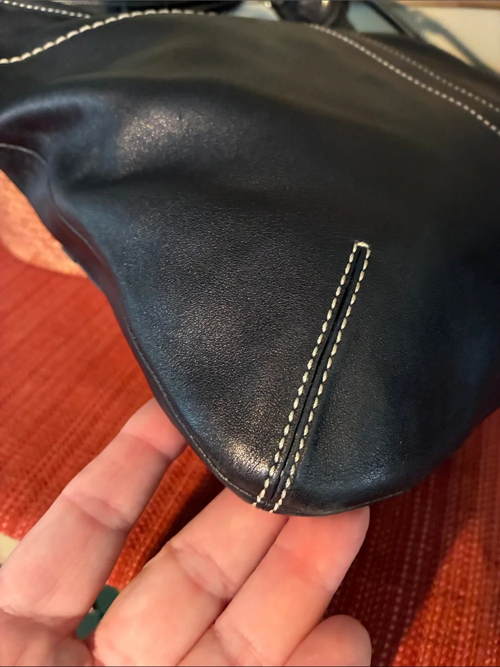 Coach Ergo HOBO Black Leather shoulder bag - Vintage 2006